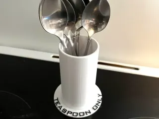 Teaspoon only holder stand