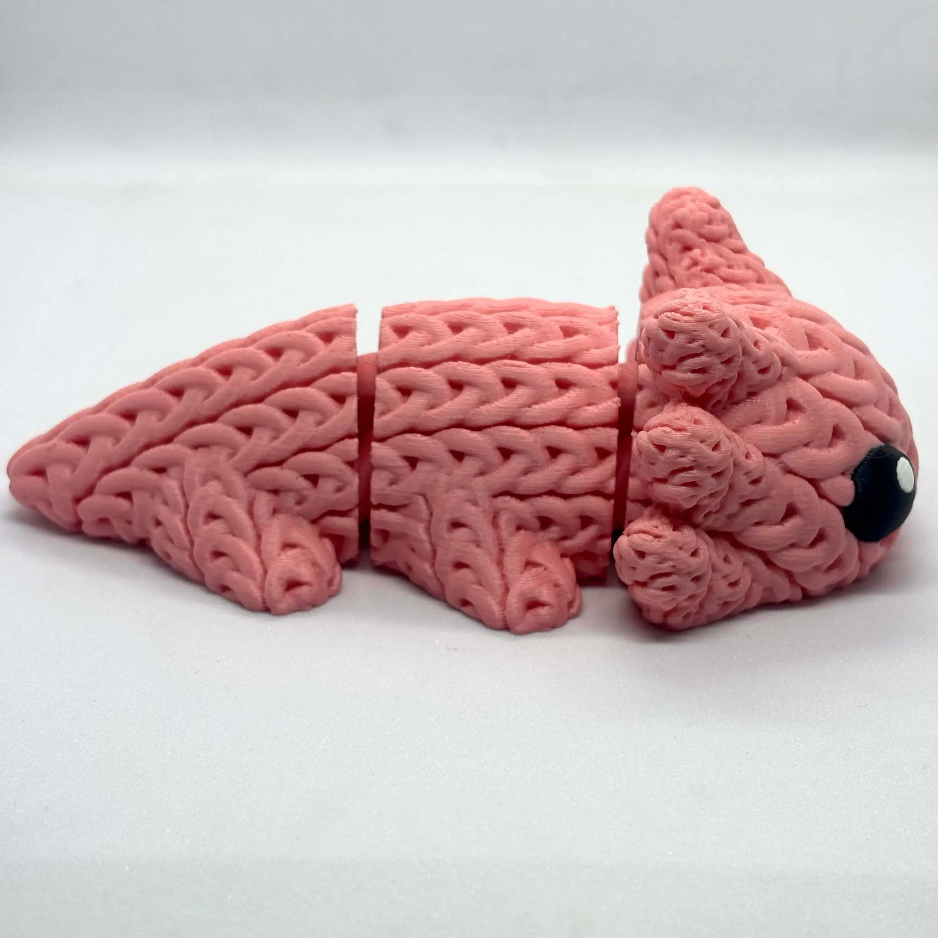 Knitted Flexi Axolotl