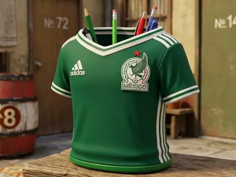 MEXICO NATION FOOTBALL TEAM PEN HOLDER