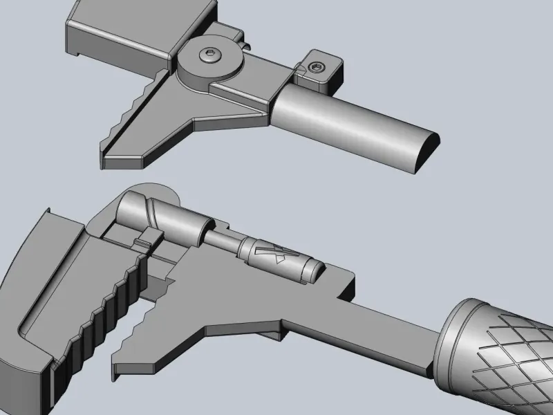 Overwatch Torbjorn Brigitte Wrench Movable