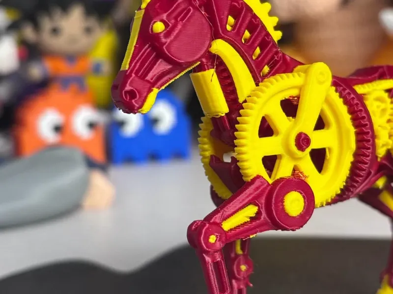 Uhrwerk-Ross - Jahr-des-Pferdes-Edition Feiern Sie das Ja