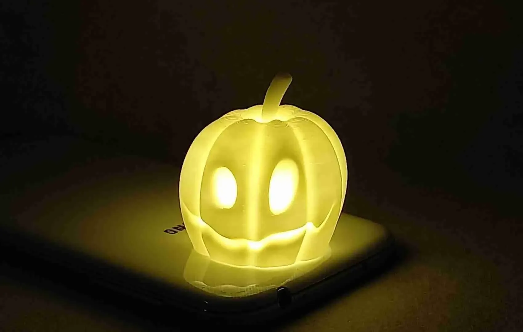 small Pumpkin lamp (Print in place No Supports)