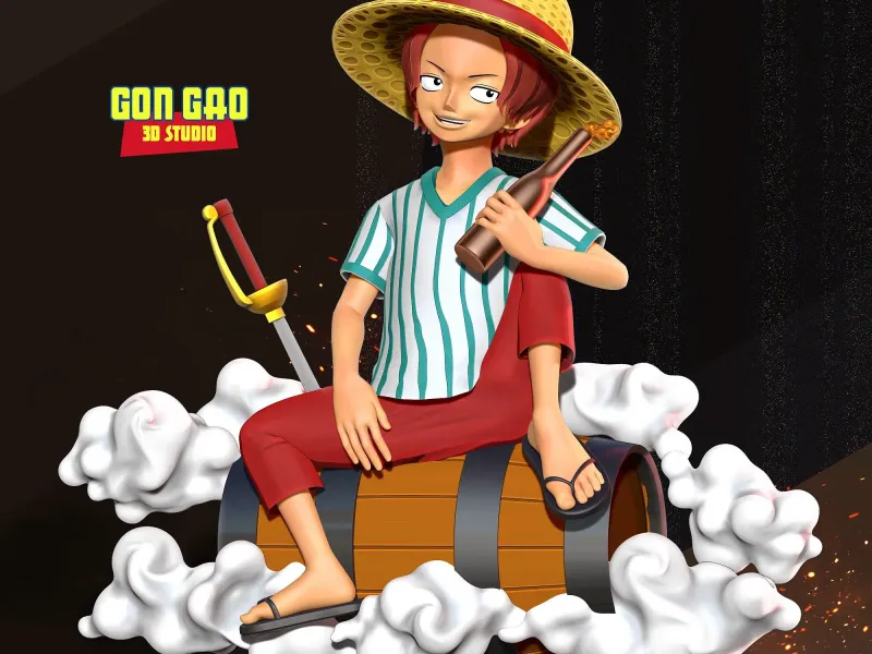 Kid Shanks - Fanart One Piece