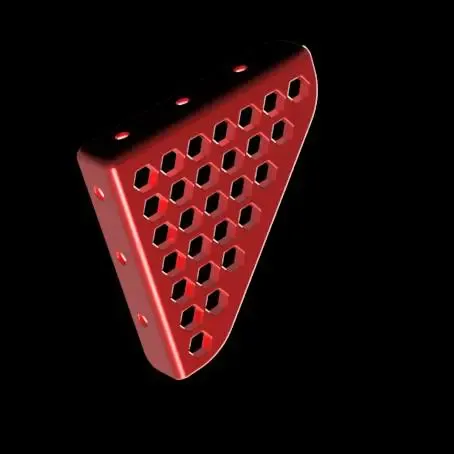 Modern hexagon bracket 70x70