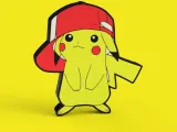 Pikachu in Ash's hat Lightbox-0