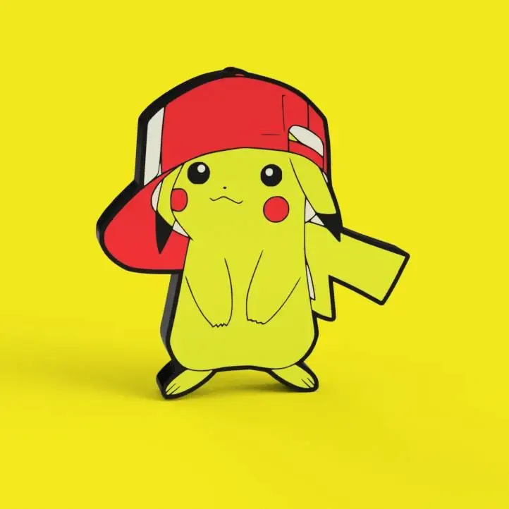 Pikachu in Ash's hat Lightbox