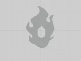 Rengoku Tsuba (Wooden Sword Guard)-5