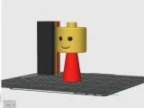 Sprunki OC Lego STL file 3D Model 3mf Multicolor Fanart-4