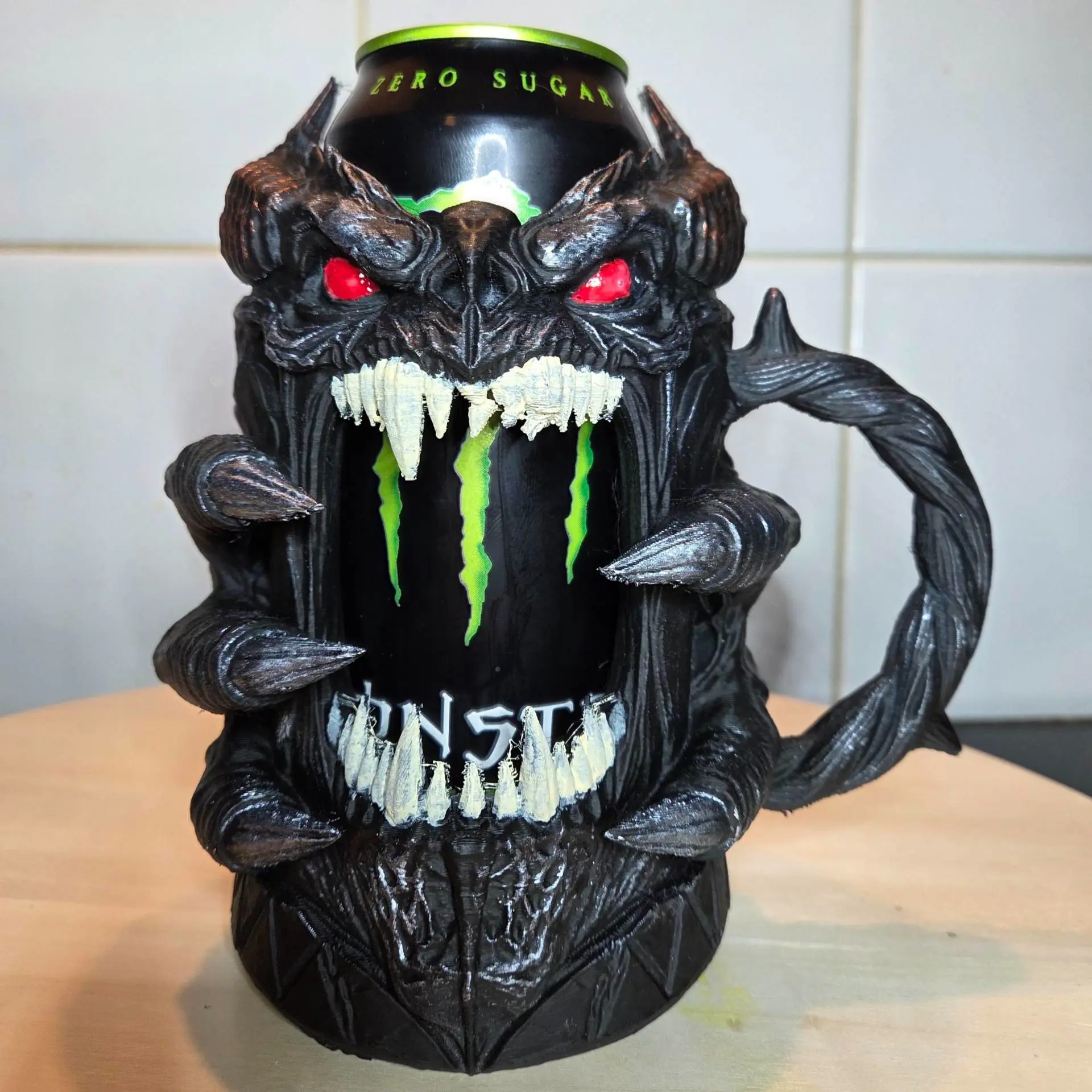 3D Printer Files | 3MF File | The Beast Stein - Monster Energy Can