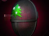 Squid Game Soldier Mask Happy Christmas Cosplay - Squidgame-4