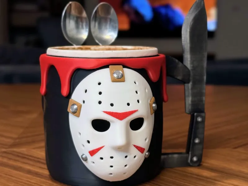 Jason Voorhees Ice Cream Pint Holder
