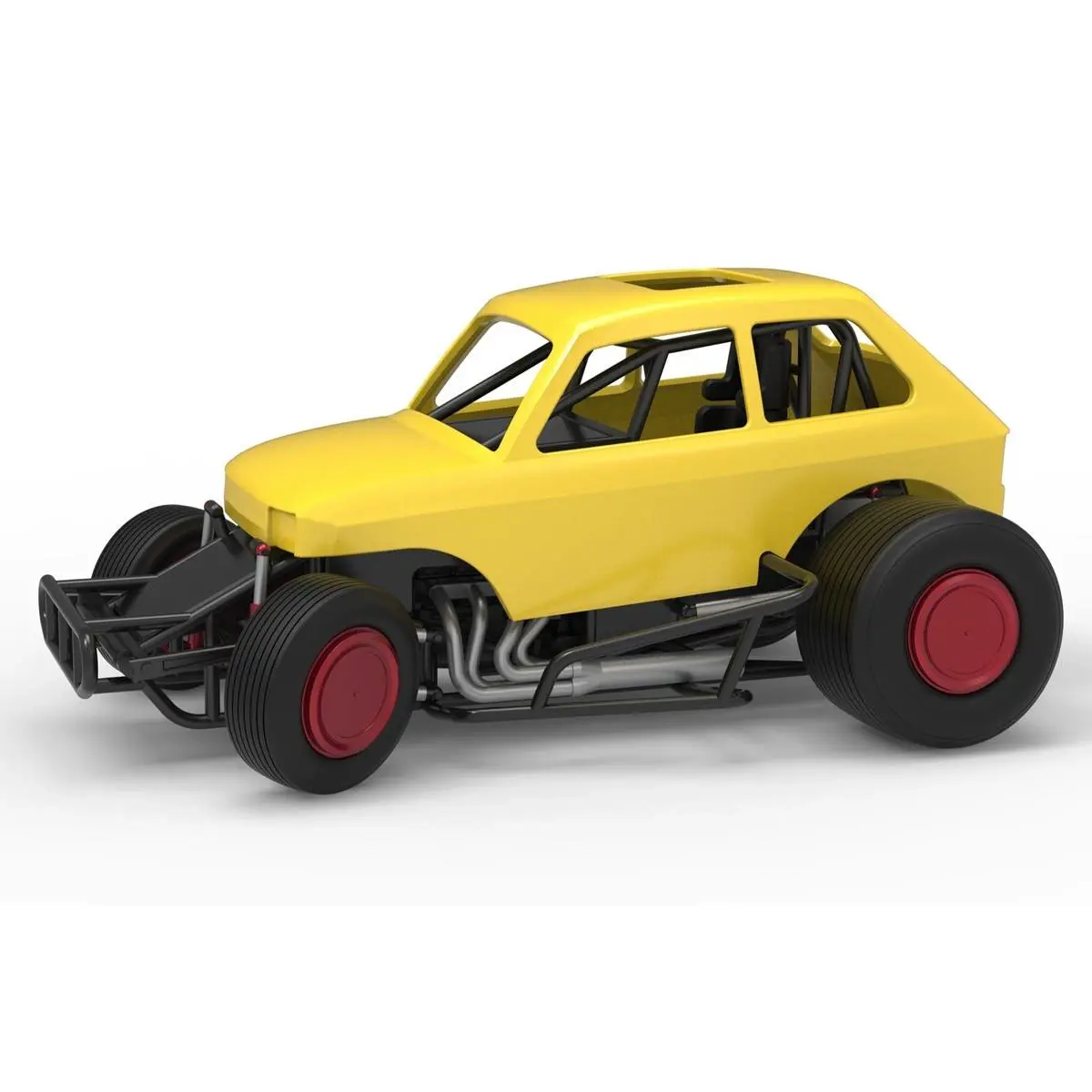 Super rod Version 2 while turning Scale 1:25