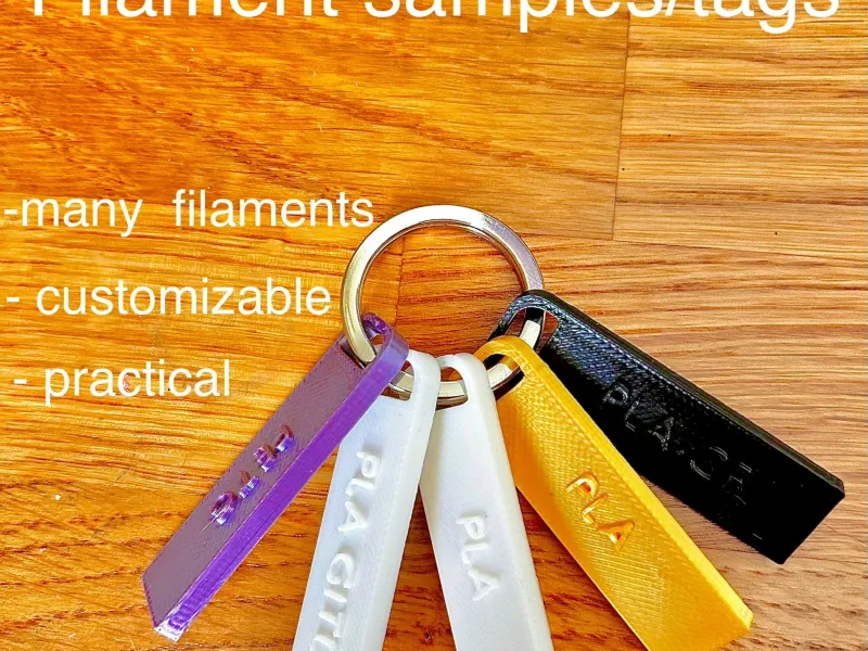 Filament samples - tags