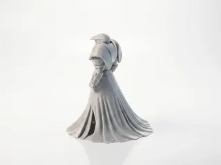 Met Gala Master Chief Figurine Gaming 3D Printable