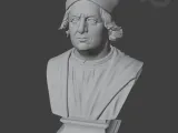 Christopher Columbus Bust STL-1