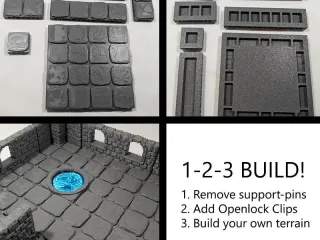 Dungeon tiles - basic tiles