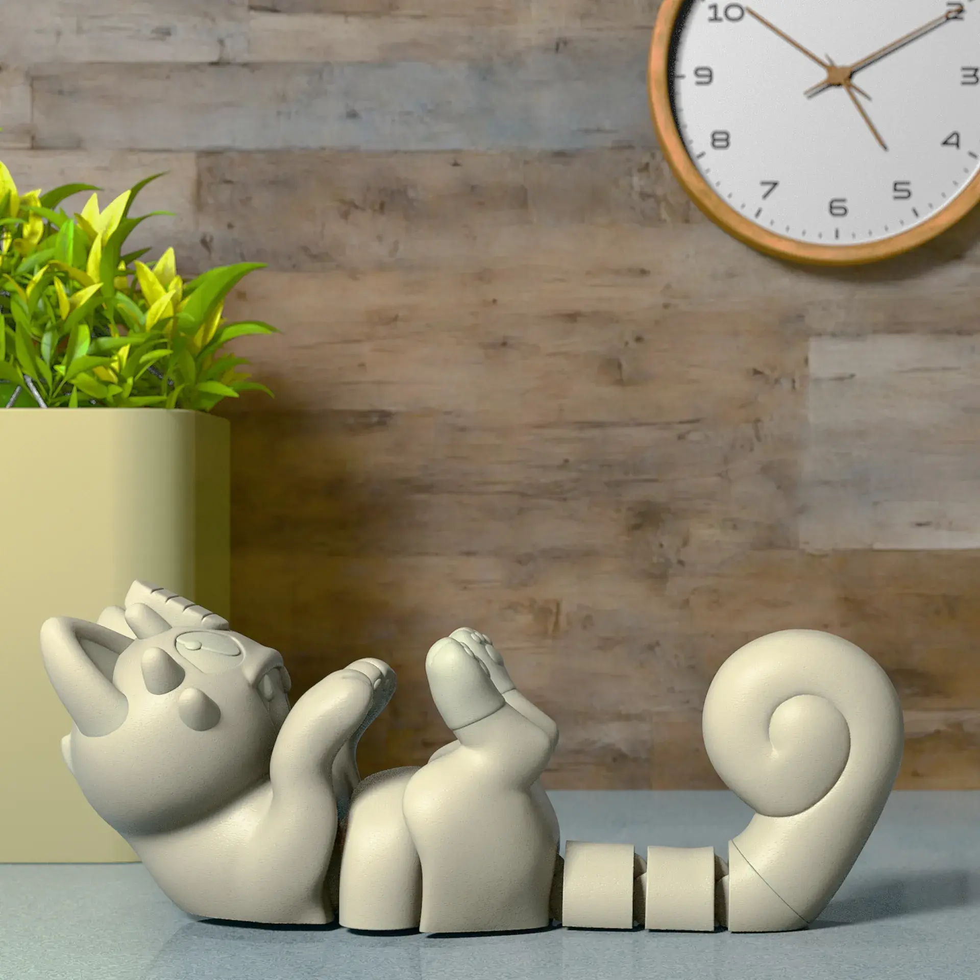 Flexi meowth Fan Art Support-less