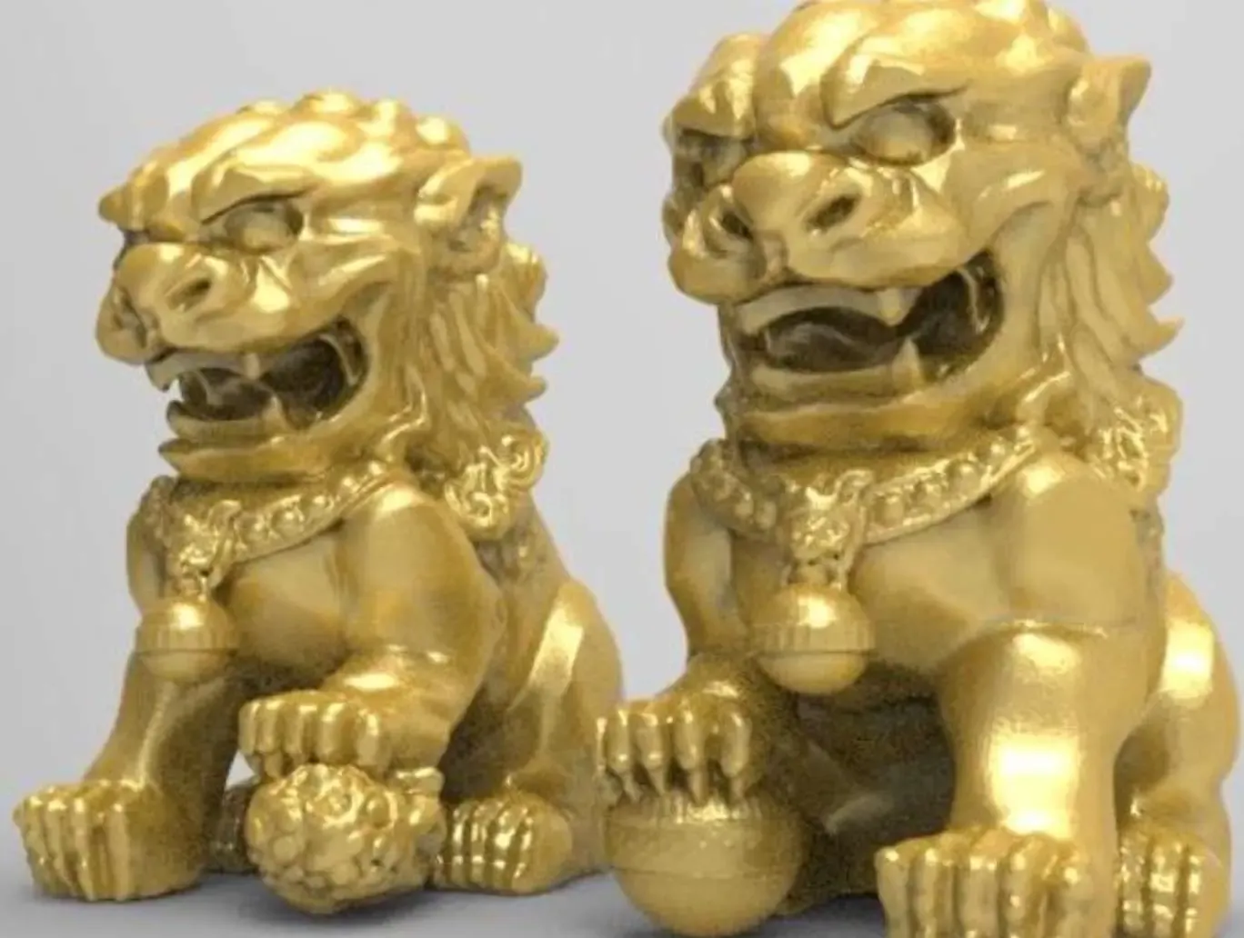 Chinese guardian lions #YearoftheTiger