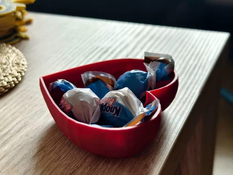 Valentine hearth sweets bowl