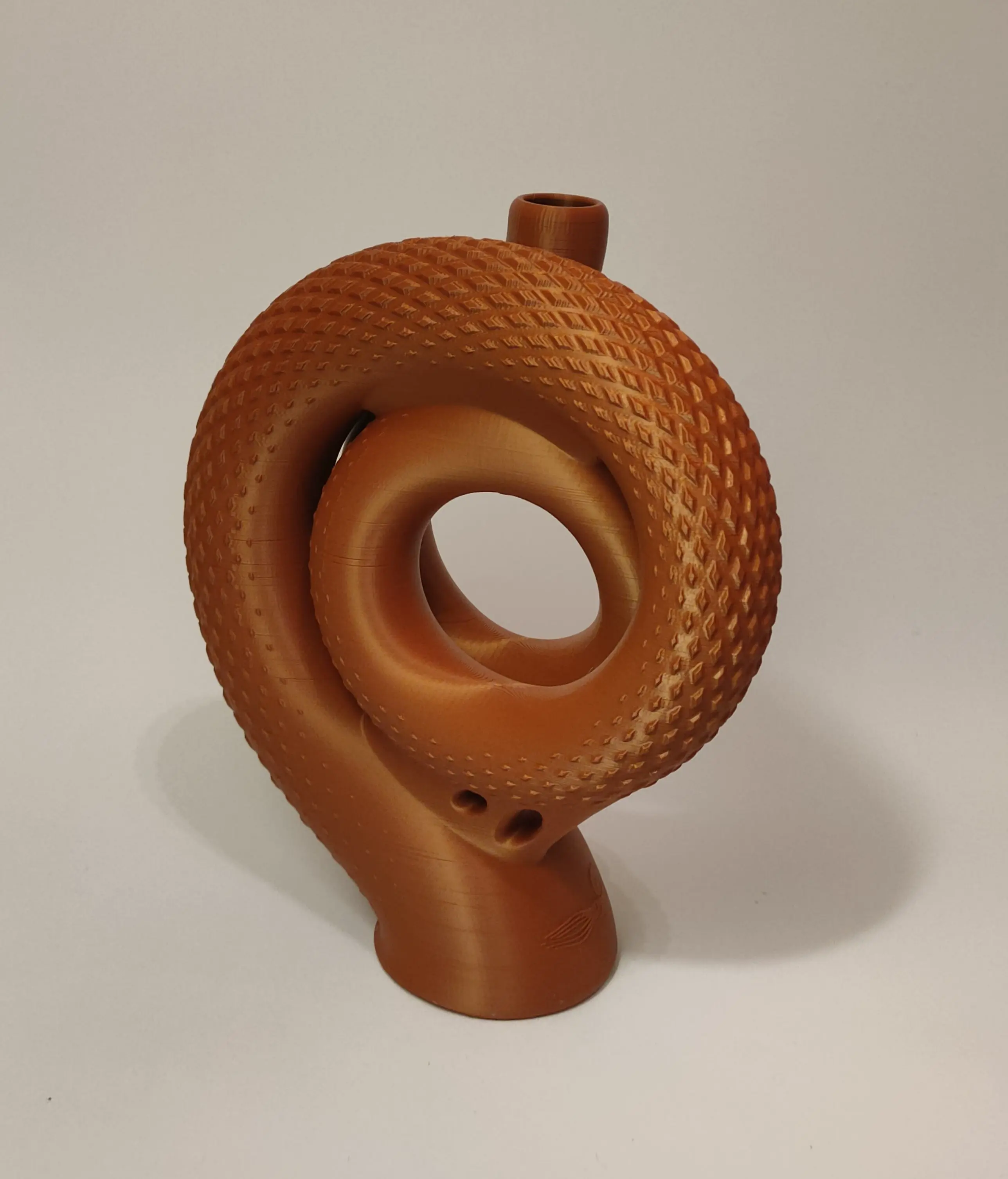 Ammonit 3D gedrucktes Didgeridoo