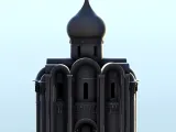 High orthodox church with columns and large doors (15) - min-3