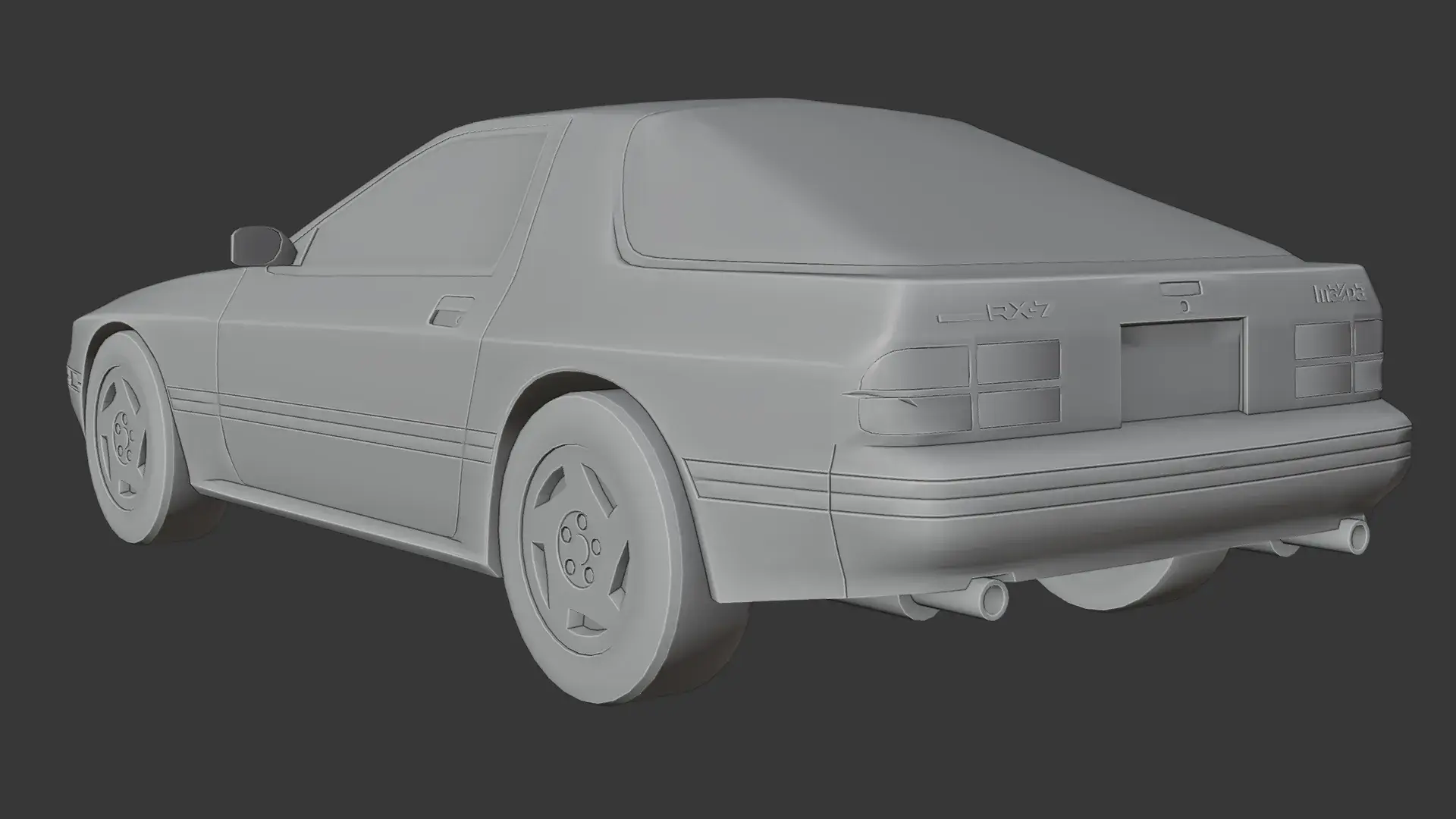 Electronics & RC (Remote Control) STL Download - Mazda RX7 FCby Printy Life