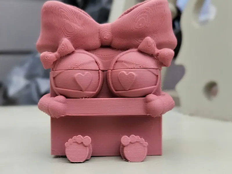 デスクオーガナイザー、かわいいギフトボックス収納コンテナ、カワイイ