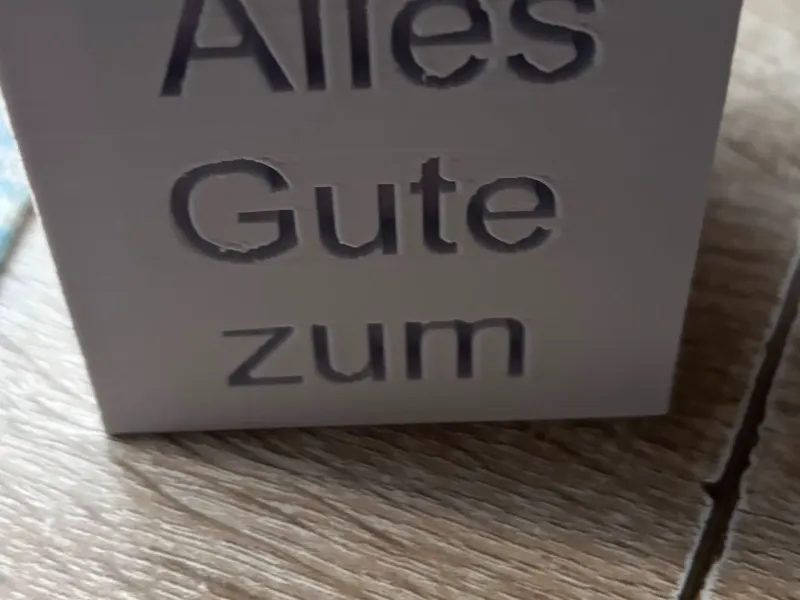 Geburtstags Würfel