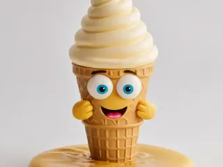 ICE CREAM CONE CHARACTER