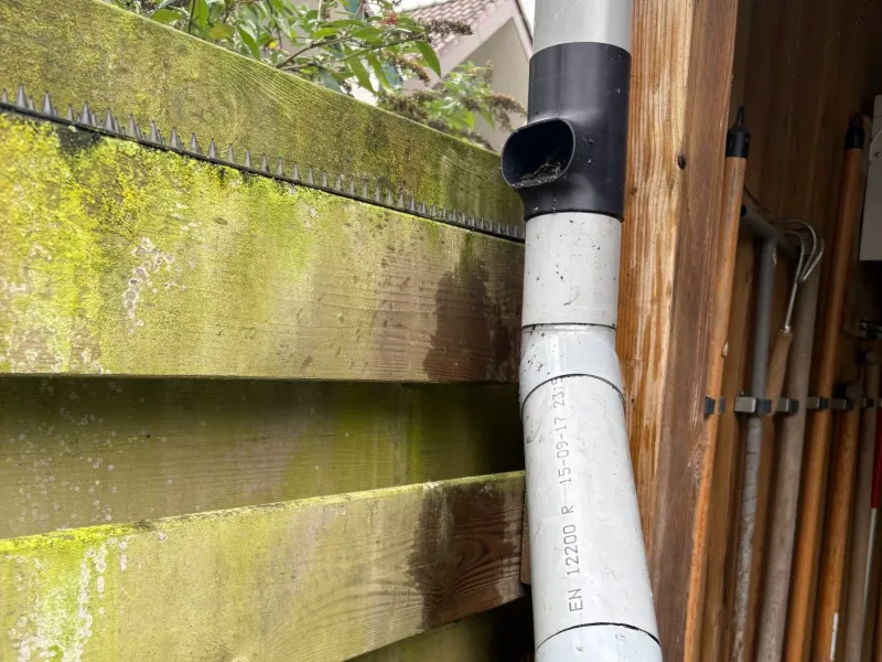 Leaf separator for drainpipe 80mm
