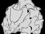 111 Rhyhorn stencil + 2D-2