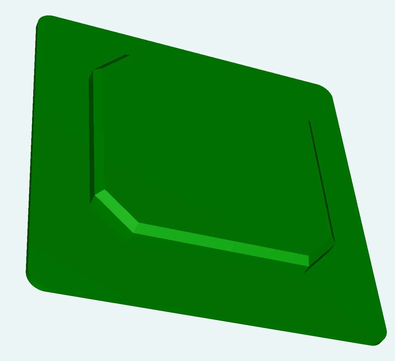 x86 PowerBox empty Desk Hold Cover 