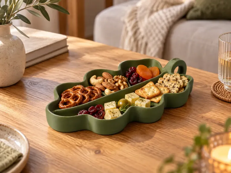 Stylish Leaf Organizer for Natural Decor