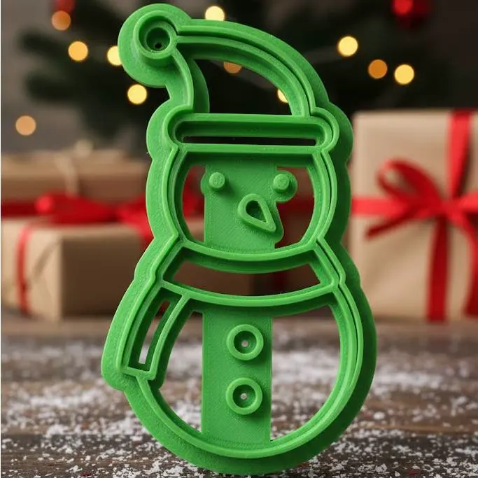 Cookie Cutter Snowman Christmas