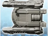 Robotic turret with double ion cannons (4) - miniatures warh-3