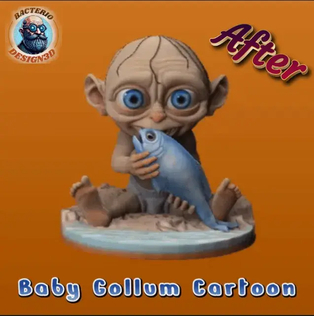 GOLLUM BABY CARTOON