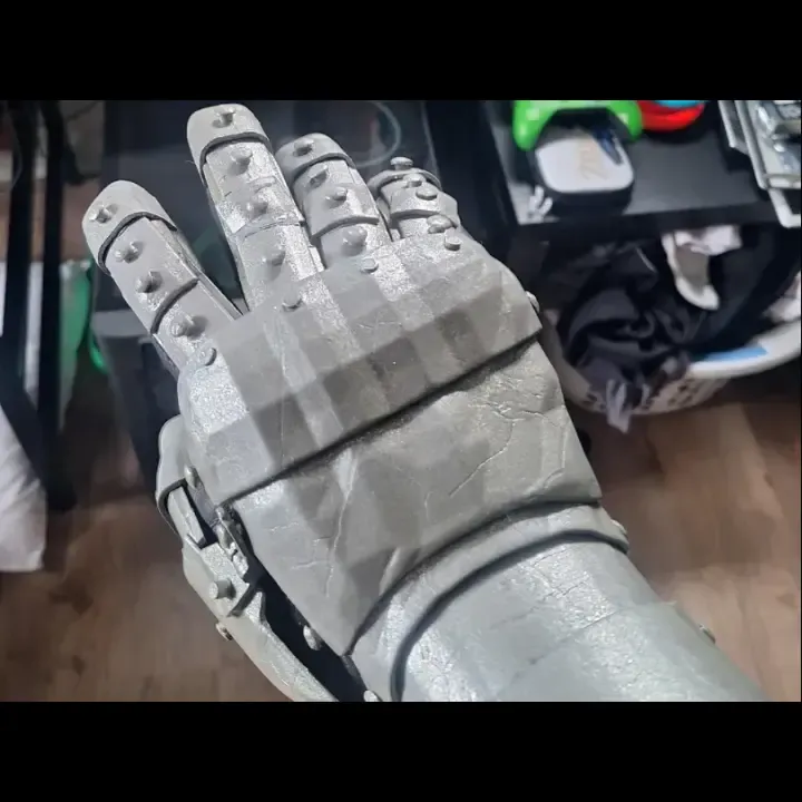 3d printed gauntlet 