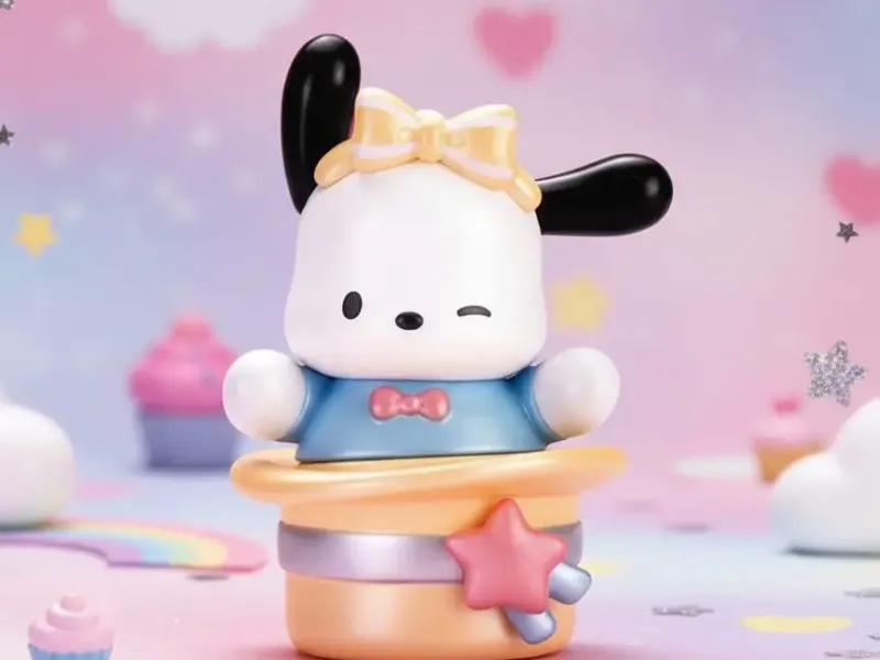 pochaco hello kitty figure cute