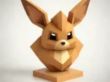 Eevee (Pokemon) - Lowpoly-0