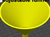 Adjustable funnel-0