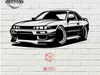 NISSAN SILVIA S13 - 2D WALL #2