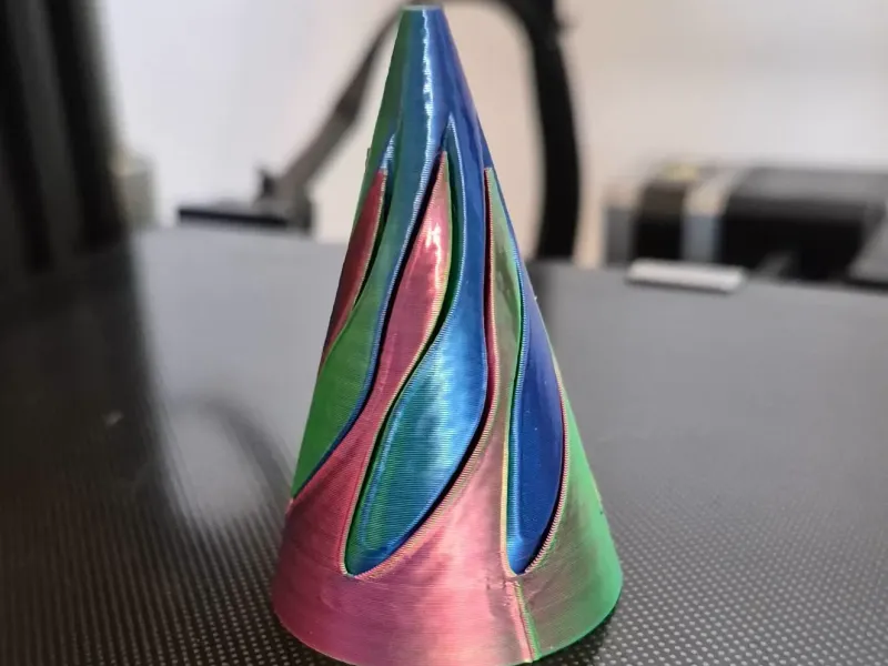 Spiral Fidget Cone