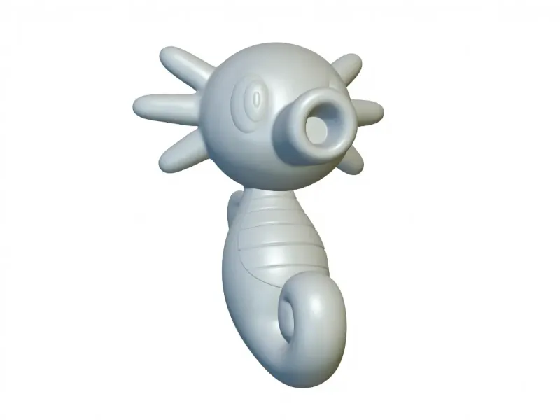 Pokemon Horsea #116 - Ready for 3D Printing!