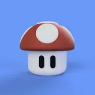 super mushroom container