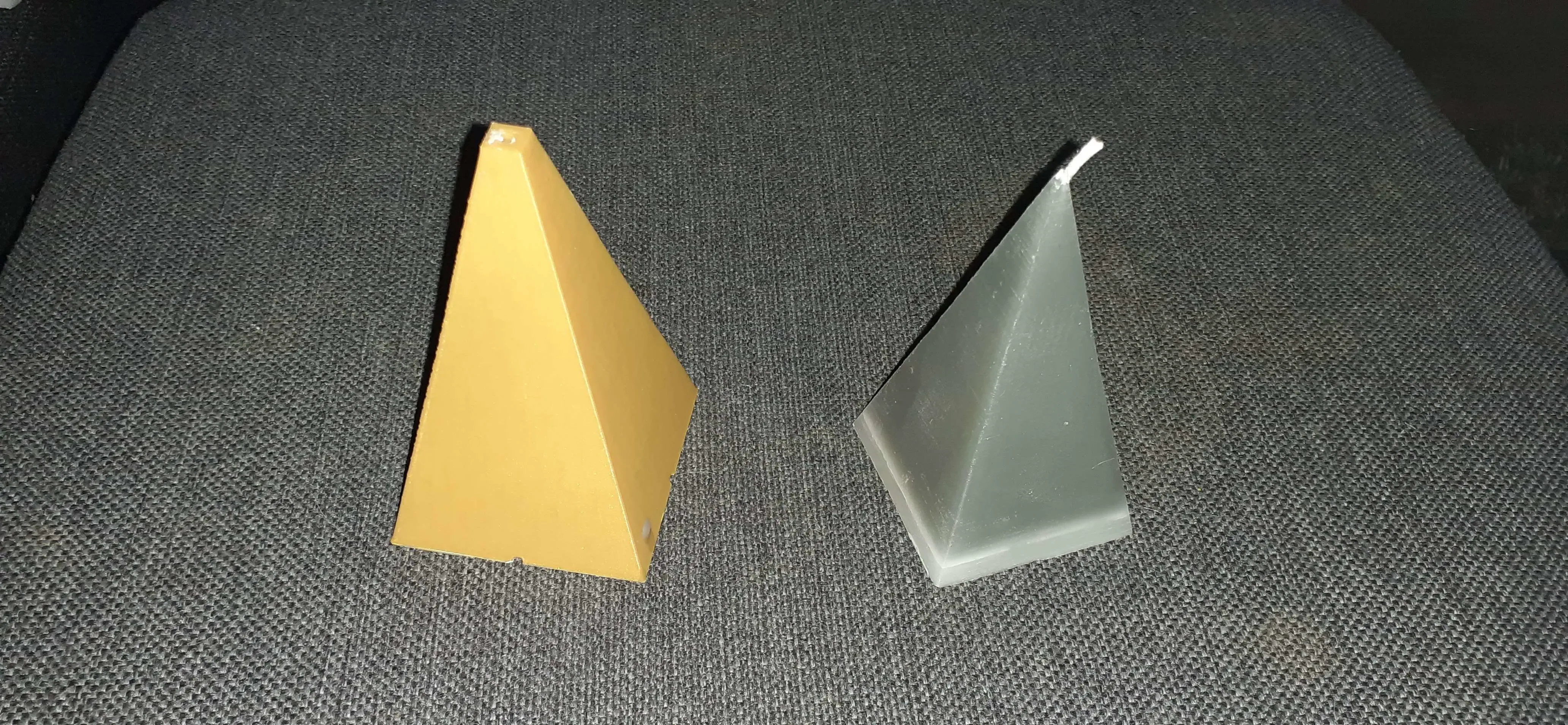 candle mold Pyramide