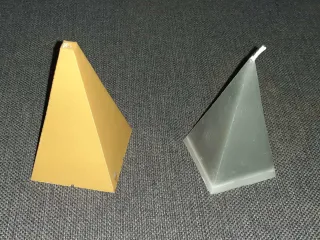 candle mold Pyramide