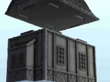 Medieval house with curved roof and dormer windows 5 - minia-3