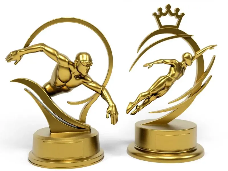 Swimming trophies