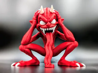 Devilish Imp - Multicolor Figure