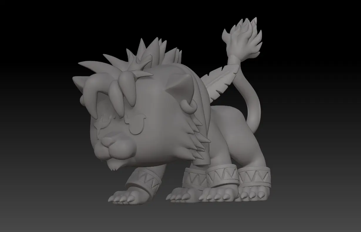 FFVII CHIBI : RED XIII